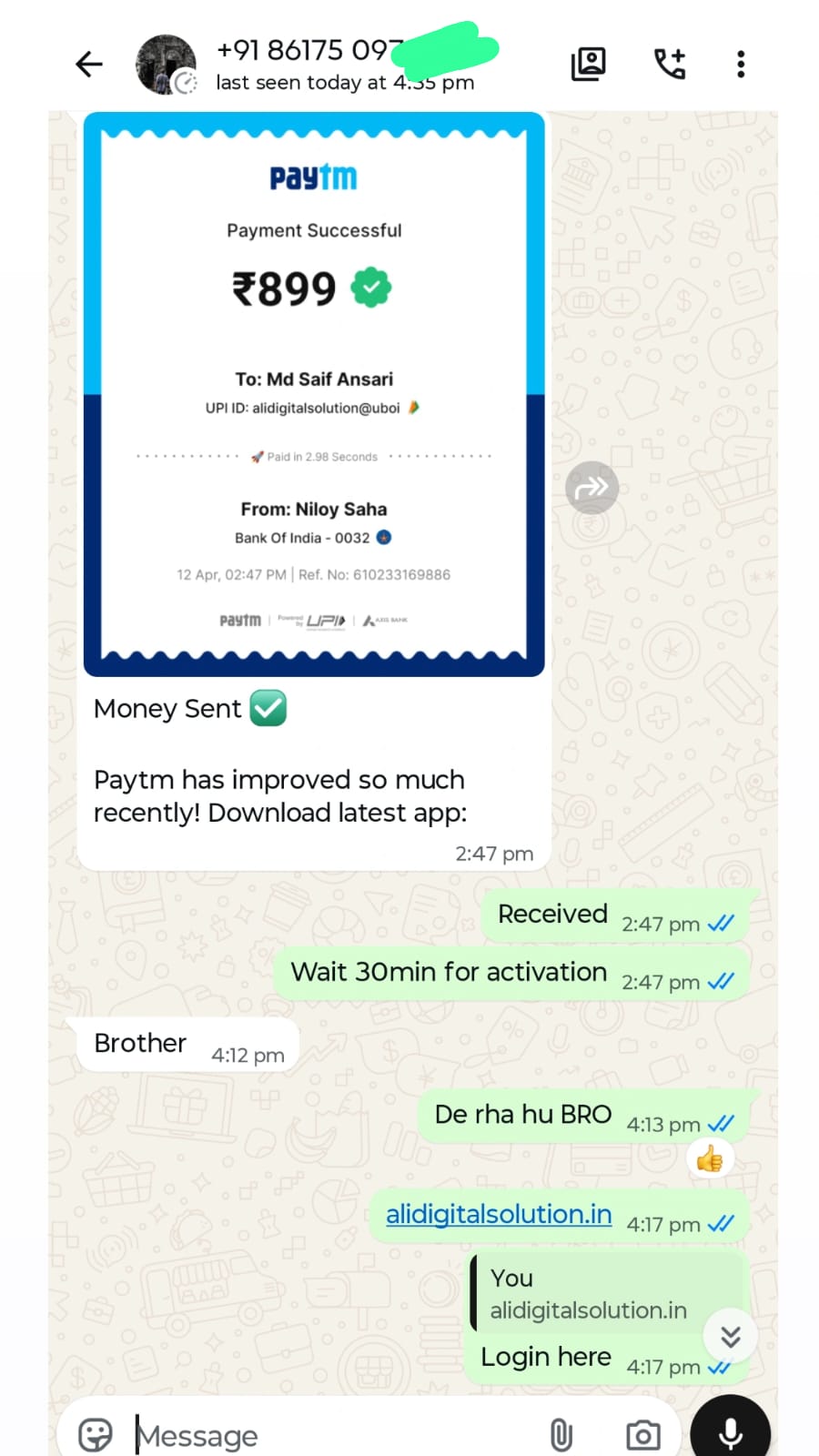 Purchased learning Bundle from us ...